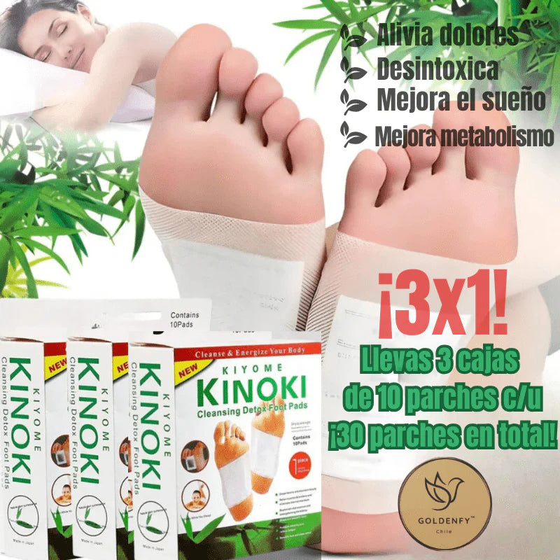 🔥 Parches Kinokis DETOX