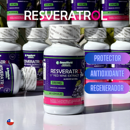 RESVERATROL 590MG - 60 Caps