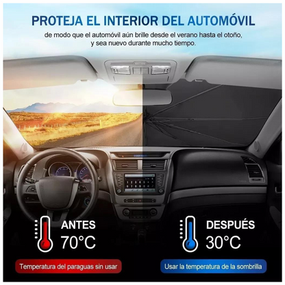 Reflextor™ - Parasol plegable para autos retractil